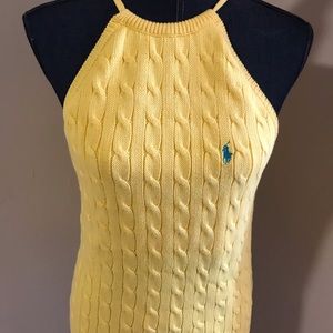 Ralph Lauren sweater halter tank top